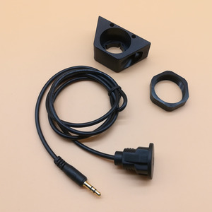 แผงแจ็คสเตอริโอ<span class=keywords><strong>3.5</strong></span>มม. กันน้ำ<span class=keywords><strong>สาย</strong></span><span class=keywords><strong>ต่อ</strong></span>ขยาย <span class=keywords><strong>AUX</strong></span> สำหรับแดชบอร์ดรถ - Product Image 3