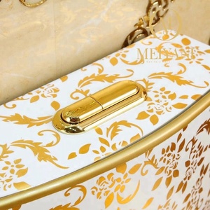 MEIYANI 최고 품질 세라믹 세척 250mm 원피스 골드 화장실 화장실 - Product Image 5