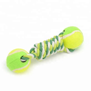 Giocattolo per Cani a Forma di Osso con Corda di Cotone, per Masticare e Addestrare, Interattivo - Product Image 2