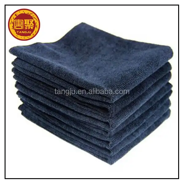 Hoge Kwaliteit China Leverancier Groothandel Auto Microfiber Cleaning Handdoek 300gsm 40*40 Cm Zwarte Auto Wassen Microfiber Schoonmaakdoekje