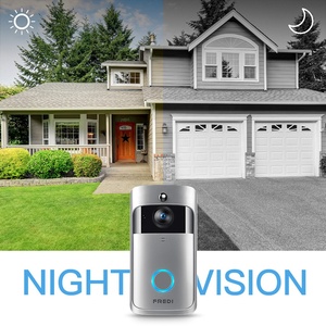 Diskon Besar Murah Tosee Bel Pintu Camera1080p Kamera Bel Pintu Wifi dengan Baterai