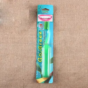 Green Tea Bristle Travel Orthodontic Toothbrush Pocket Toothbrush Portable Foldable Toothbrush