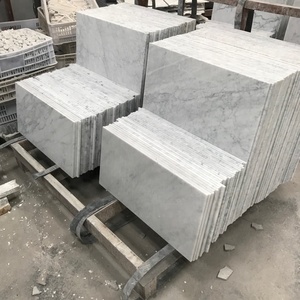 Italiano Materiale <span class=keywords><strong>Bianco</strong></span> Carrara <span class=keywords><strong>Marmo</strong></span> <span class=keywords><strong>Bianco</strong></span> di <span class=keywords><strong>Piastrelle</strong></span> per Pavimenti - Product Image 1