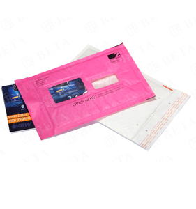 Enveloppes à bulles en kraft de couleur personnalisée, enveloppes rembourrées avec fenêtre pour l'emballage d'expédition professionnel - Product Image 3