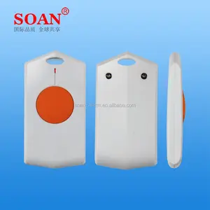 Wireless Waterproof Kids/Elderly SOS Panic Button with Medical Alert and Panic Alarm for Home Alarm System