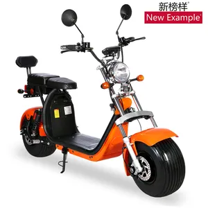 New Example 2023 EEC/COC Approved Citycoco 2000w Fat Tire Electric scooter Motorcycles