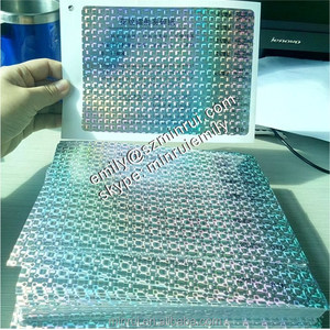 Sản Phẩm Mới Hologram Tamper Bảo Mật Rõ Ràng Dễ Vỡ Giòn Hủy Giấy Tờ Nhãn, Hologram Vinyl Eggshell Sticker Giấy - Product Image 3
