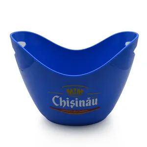 Hot sale boat Shape 8L PS plastic beer champagne wine brandy whisky gin vodka ice bucket for events