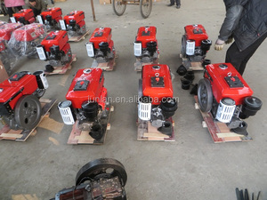 Moteur diesel monocylindre 8 CV refroidi par eau, petit moteur diesel horizontal pour l'agriculture et la marine, vente en gros - Product Image 3