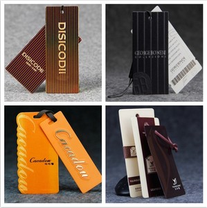 Bạc Vàng Dập Nổi Chất Lượng Cao Bìa Cứng Giấy May Mặc Treo Thẻ - Product Image 4