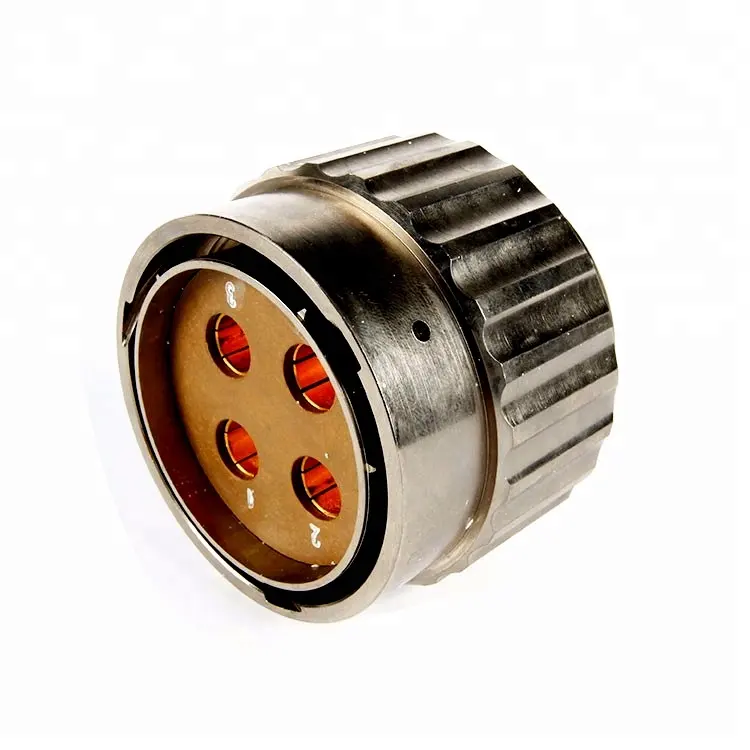 Y50DX-D404TK2 4 sockets male aviation power supply connector