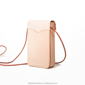 Las mujeres de cuero de vaca 100% bandolera Mini teléfono bolsa - Product Image 3
