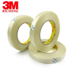 3M 898 clear color fiber tape Filament Material Packaging Tape 898 Fiberglass reinforced strapping Tape