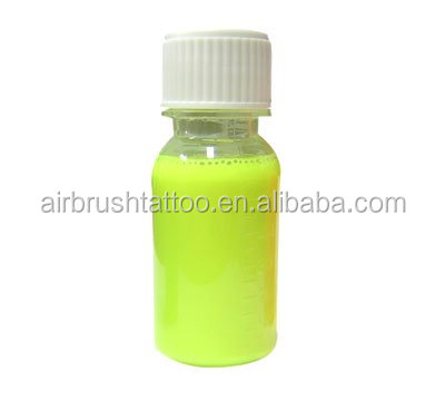 Аэрограф тату Светящиеся в темноте неоновые чернила