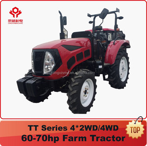 80hp 4WD rueda tractor agrícola con el mejor servicio a la venta - Product Image 3