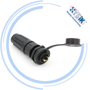 10A IP68 min 2 פינים מחבר כידון LTW חשמלי עגול פלסטיק plug and לוח אחורי הר שקע - Product Image 2