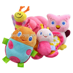 multifunción de suave música cochecito de bebé muñeca de juguete- error de color rosa - Product Image 2