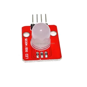 OEM/ODM المتاحة 10 مللي متر كامل اللون RGB LED وحدة صمام ثنائي باعث للضوء STM32 5V M92 Diy الإلكترونية لوحة دارات مطبوعة