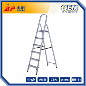 Scala Pieghevole in Alluminio a 6 Gradini, Leggera e Multiuso, Certificata EN131 per Uso Industriale e Domestico - Product Image 4