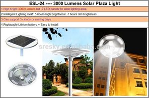 Nuevo estilo de ahorro de energía impermeable accionada solar llevó la luz de tráfico - Product Image 2