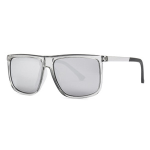 卸売高品質カスタムロゴスクエアフレームメガネ印刷ファッションスクエア高級サングラス男女兼用 - Product Image 3