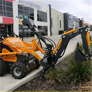 الصينية 23hp ميني جرافات جرافة انزلاقية مع الحارث - Product Image 5
