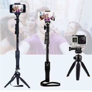 Thương Hiệu Ban Đầu Yunteng 1288 Ảnh Tự Sướng Gậy Cầm Tay <span class=keywords><strong>Monopod</strong></span> + Điện Thoại + Chủ Shutter Cho iPhone Máy Ảnh - Product Image 4