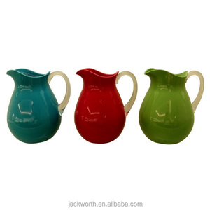 Jarra de Agua de Plástico Acrílico Irrompible con Asa, Capacidad de 2230 ml, Estilo Vintage para Uso en el Hogar y Fiestas - Product Image 4