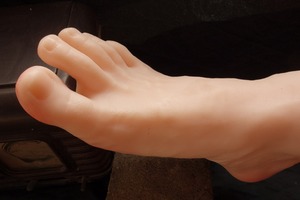 Xinxinji — <span class=keywords><strong>Mannequin</strong></span> de <span class=keywords><strong>pied</strong></span> masculin en Silicone, modèle de fabrication professionnelle, accessoire pour la santé des pieds, nouveau Style, une paire - Product Image 5