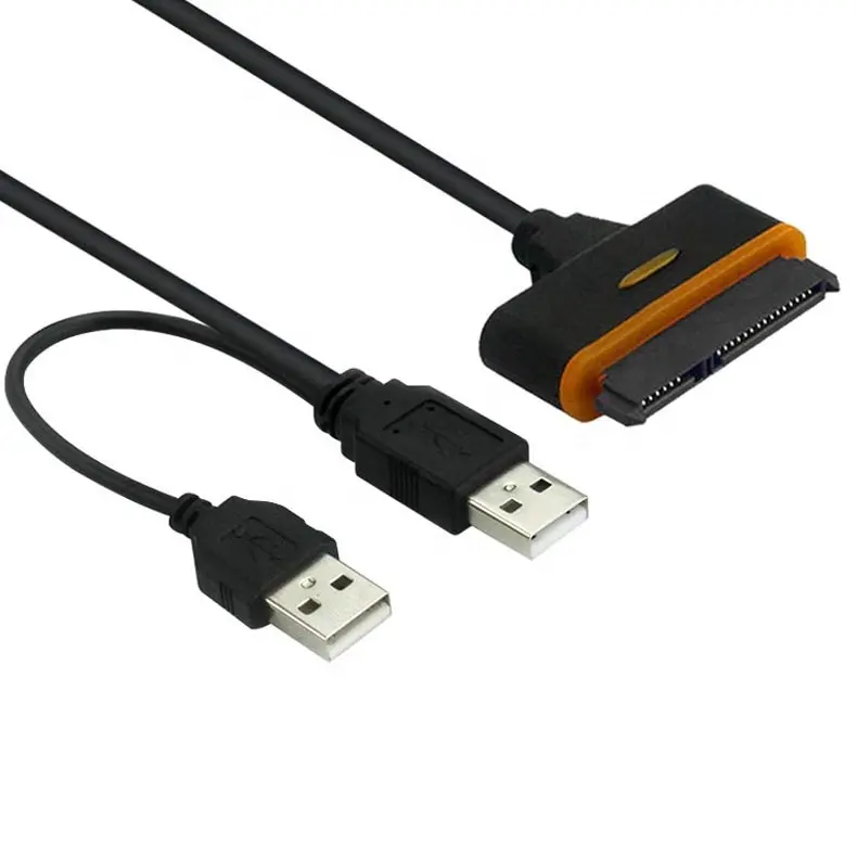 High品質USB 2.0にSATA Hard Disk Data Cable Micro Sata 16 Pin Hdd Ssd Adapter Converter Cable