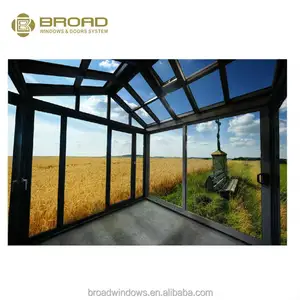 Aluminum glazed sunlight room Sloped glazing system