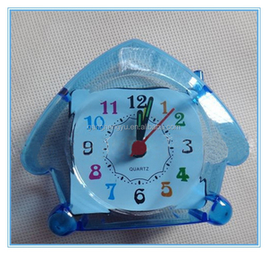 Plastic Creative Quartz Pointer <strong>Clock</strong> Bedroom Mini Table Night Light Snooze Alarm <strong>Clock</strong> - Product Image 3