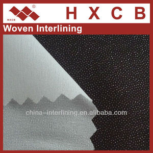 (3410) Polyester dệt vải sản phẩm phổ biến cho phù hợp với nam giới đồng bằng dệt nóng chảy <span class=keywords><strong>interlining</strong></span> - Product Image 6