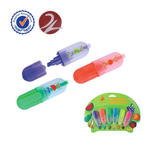 Mini surligneurs à pointe oblique avec grand réservoir d'encre, couleurs <span class=keywords><strong>pastel</strong></span>, pour adultes et enfants, usage scolaire, emballage en lot - Product Image 1