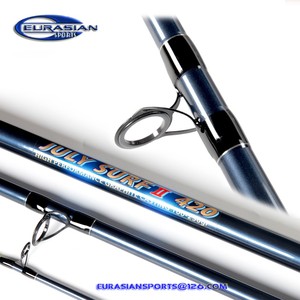 คันเบ็ดตกปลาชายฝั่ง July Surf 4.50 เมตร CW100-250 กรัม ผลิตในจีน รับผลิตแบบ OEM ทำจากไฟเบอร์<span class=keywords><strong>กลา</strong></span><span class=keywords><strong>ส</strong></span> <span class=keywords><strong>ราคา</strong></span>ถูก <span class=keywords><strong>ส</strong></span>ำหรับตลาดแอฟริกา ตก<span class=keywords><strong>ปลา</strong></span>ขนาดใหญ่ - Product Image 1