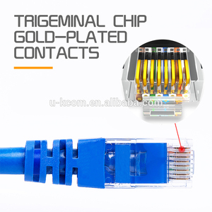 Câble Ethernet <span class=keywords><strong>RJ45</strong></span> Cat6 en cuivre nu 1M 3M 5M 10M <span class=keywords><strong>15M</strong></span>, cordon de raccordement Cat6A - Product Image 3