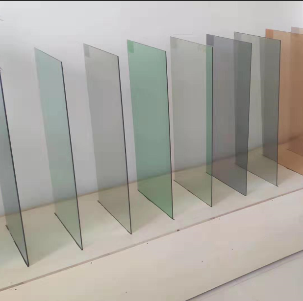 Cheap Price 3mm 4mm 5mm 6mm 8mm Grey Blue Green Brown Bronze Tempered Toughened Tinted Glass