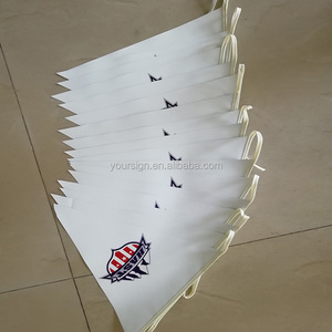 Tùy chỉnh in khuyến mại PVC chuỗi cờ cờ quảng cáo Ribbon <span class=keywords><strong>Bunting</strong></span> cờ - Product Image 3