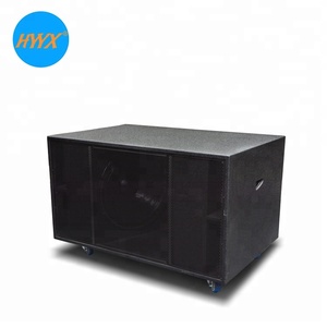 18 इंच पेशेवर डबल सबवूफर स्पीकर s28b लाइन सरणी सक्रिय/निष्क्रिय नियोडिमियम पोर्टेबल लकड़ी 2000w आउटपुट पावर - Product Image 2