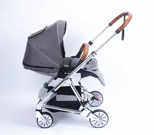 איכות טובה סין סיטונאי תינוק Pram עגלת עגלה עם הפיך כותנה מושב