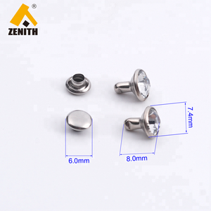 Bm10418 thời trang trang trí kim cương jeans Nút Đinh Tán Thanh Lịch Rhinestone TRIM cho hàng may mặc - Product Image 5