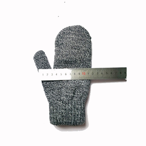 Mitaines promotionnelles bon marché de <span class=keywords><strong>haute</strong></span> qualité, mitaines unisexes personnalisées en tricot, gants d'hiver en acrylique - Product Image 5