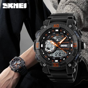 스케미 <span class=keywords><strong>1228</strong></span> 남성용 아날로그 디지털 시계 알람 기능 - Product Image 3