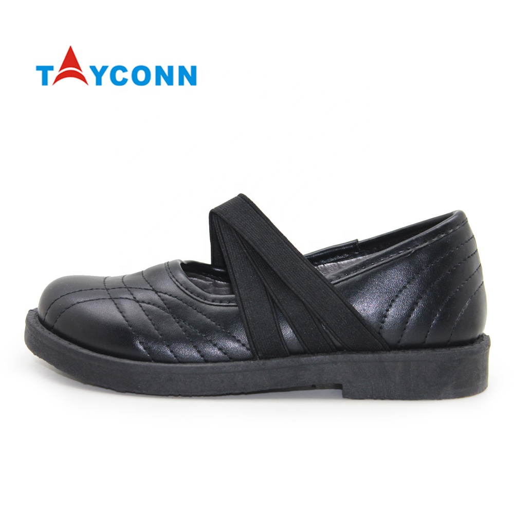 Оптовая продажа, Мэри Джейн, новый дизайн, детская черная кожаная школьная форма, Классическая обувь для девочек