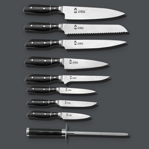 En espagnol importés micarta manche en bois <span class=keywords><strong>couteau</strong></span> damas - Product Image 1