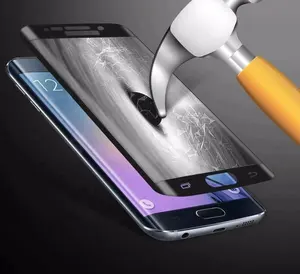 Fabriek 3D Gebogen Real Volledige Cover Gehard Glas Screen Protector Voor Samsung Galaxy S10 S10 RAND S10 PLUS