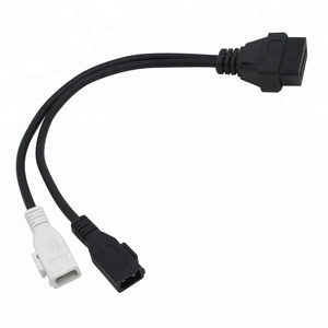 Giá Rẻ Nhất Obd Cáp Obd2 Obd1 Adapter Nối <span class=keywords><strong>2</strong></span> Pin Cho Audi Xe Cũ - Product Image 1