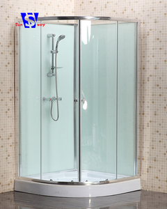 90x90x185 cm Square estilo pera cristal baño Polonia cabina de ducha para caravana - Product Image 3