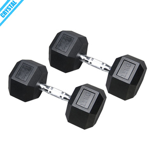 Mancuerna Hexagonal de goma, equipo de gimnasio de alta calidad, SJ-223-2, venta al por mayor - Product Image 2