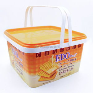 PP IML plástico galleta caja/cajas de plástico para las galletas, plástico gato y perro alimentos 3 kg envase de alimento para mascotas - Product Image 2